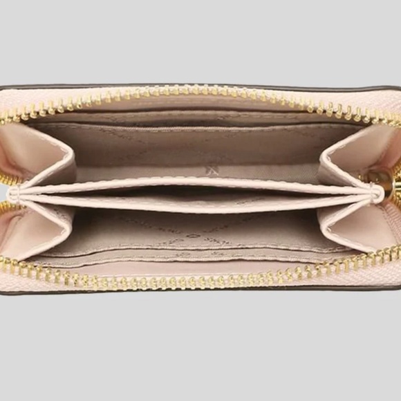 MICHAEL KORS JET SET TRAVEL MD CARD CASE WALLET VANILLA MULTI - Picture 6 of 6